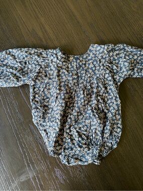 Rylee + Cru BlueFloral Baby Bubble